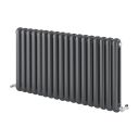 Etam Grey Vertical Column Radiator - 600x1100mm