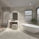 Modern Heidi Grey Ceramic Tile