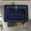  Micheli Capri Gloss Wall Hung Basin 700mm