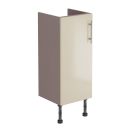 Surrey Mussel Gloss Single Door Fitted Furniture Unit 300mm
