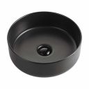 Damon Black Round Countertop Basin