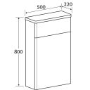 Ellis Charcoal WC Unit