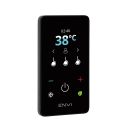 Triton ENVi 9.0kw Thermostatic Electric Shower with Ceiling Fed Fixed Head - Black