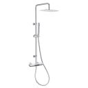 Zena Chrome Thermostatic Shower Pack with Bath Spout