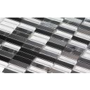 Elliot Black and White Mosaic 300x300mm