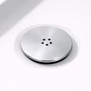90mm Fast Flow Chrome Shower Trap