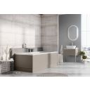 French Grey End Bath Panel 800mm