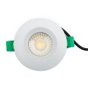 Vega White IP65 Fire-Rated Fixed LED Smart Downlight
