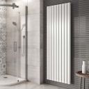Perth White Double Vertical Flat Panel Radiator 1800x610mm