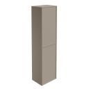 Kendal Wall Hung Tall Storage Unit in French Grey