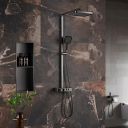 Flint Gunmetal Thermostatic Shower Pack