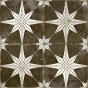 Fired Star Black Reverse Matt Ceramic Tile 450x450mm
