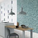 Atlantis Turquoise Gloss Decor Ceramic Tile 600x300mm