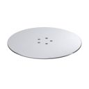 90mm Chrome Brass Shower Waste Cover