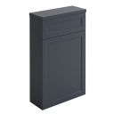 Traditional midnight grey WC Unit