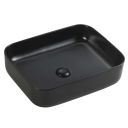 Ibecko Matt Black Rectangular Countertop Basin