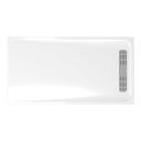 Linearity White Slimline Low Profile Shower Tray 1600x760mm