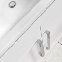 Nante Gloss White Floor Standing Vanity Unit with Ceramic Basin 515mm