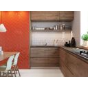 Metro Red Ceramic Brick Tile 100x200mm