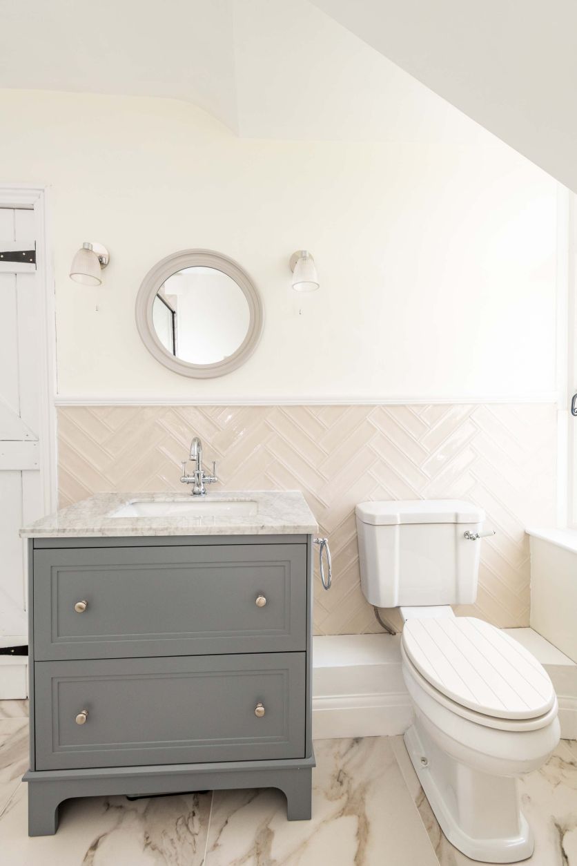 Ferris Light Grey Vanity Unit