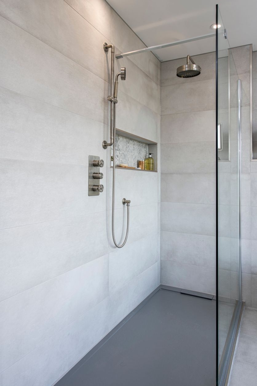 Urban Brushed Nickel Concealed Valve Shower Pack