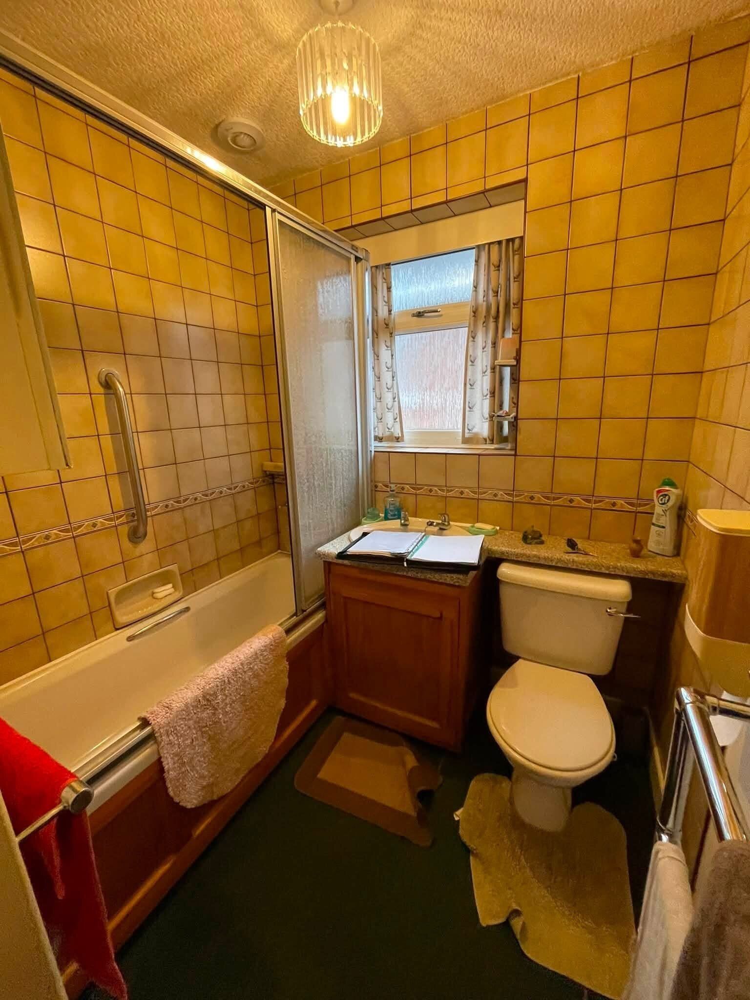 Customer bathroom before transformation by Easy Bathrooms Norwich