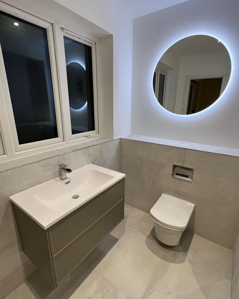 Kendal 800mm Wall Hung Vanity Unit in French Grey
