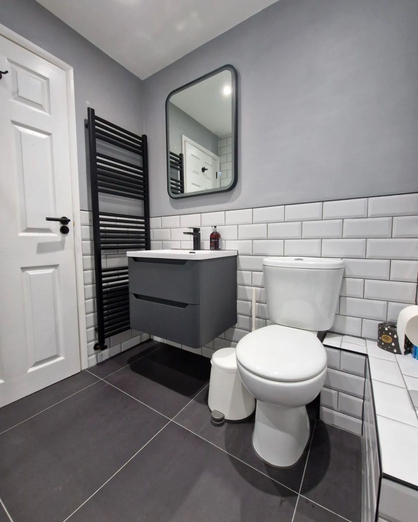 Ellis Charcoal Wall Hung Vanity Unit