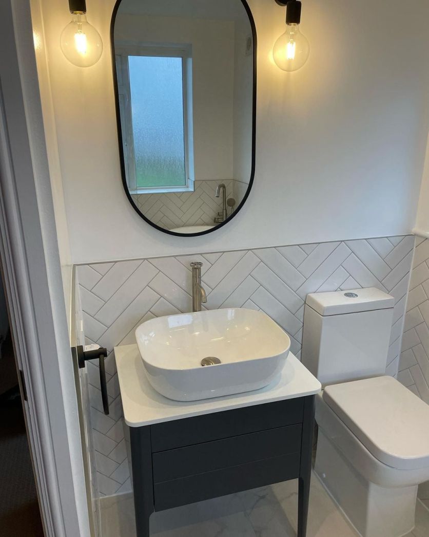 Stonehouse Slate Grey Vanity Unit