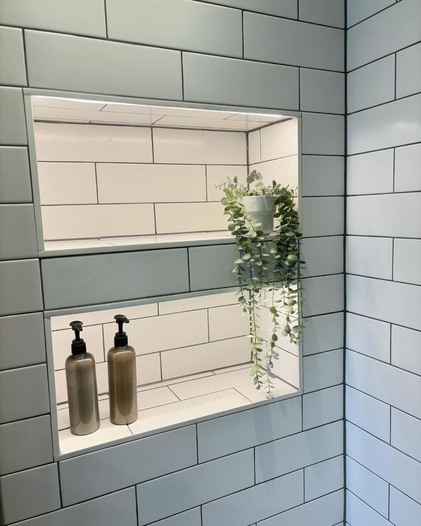 Luso White Matt Ceramic Tile - 100x300mm
