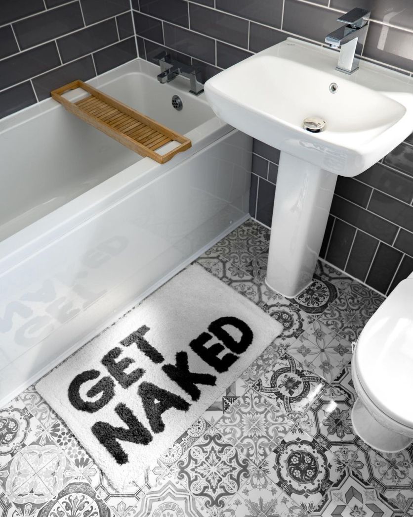 Aramean Grey Patterned Tiles