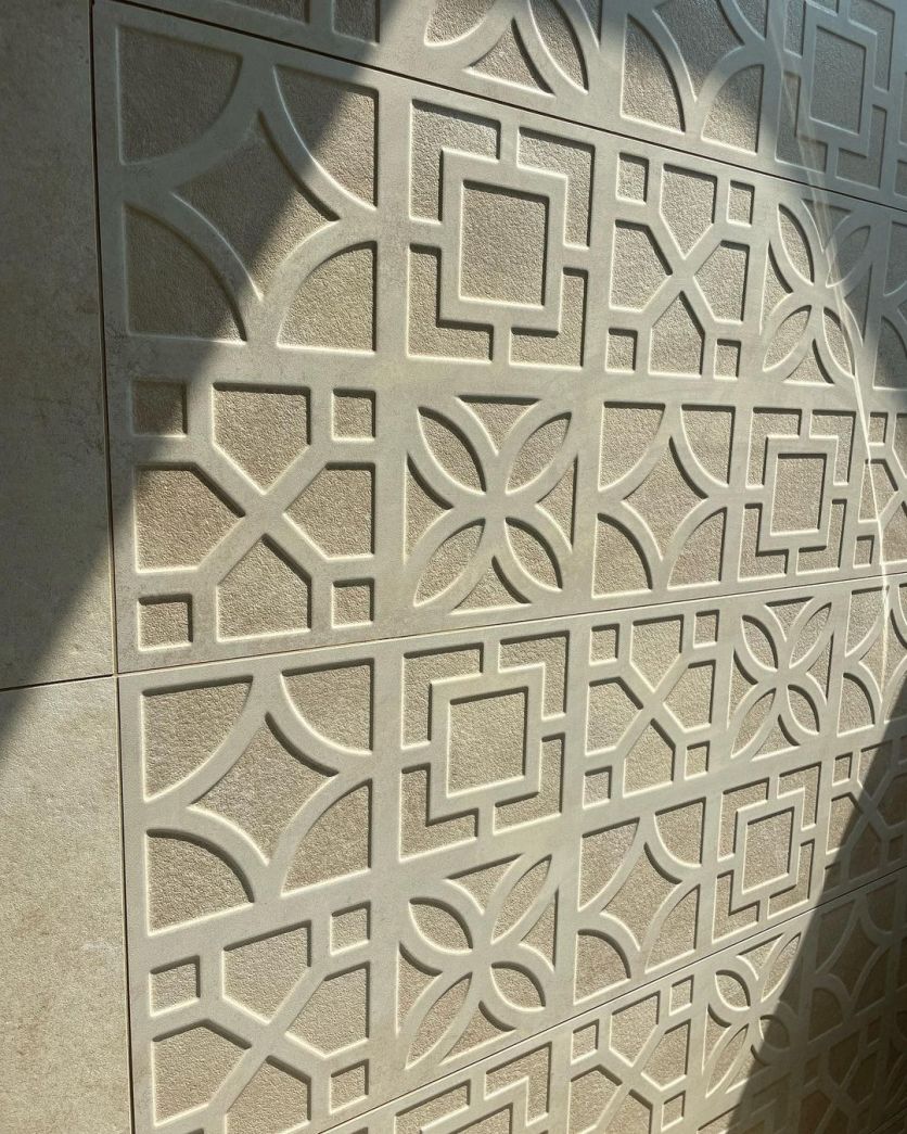 Reno Avra Marfil Textured Ceramic Tile