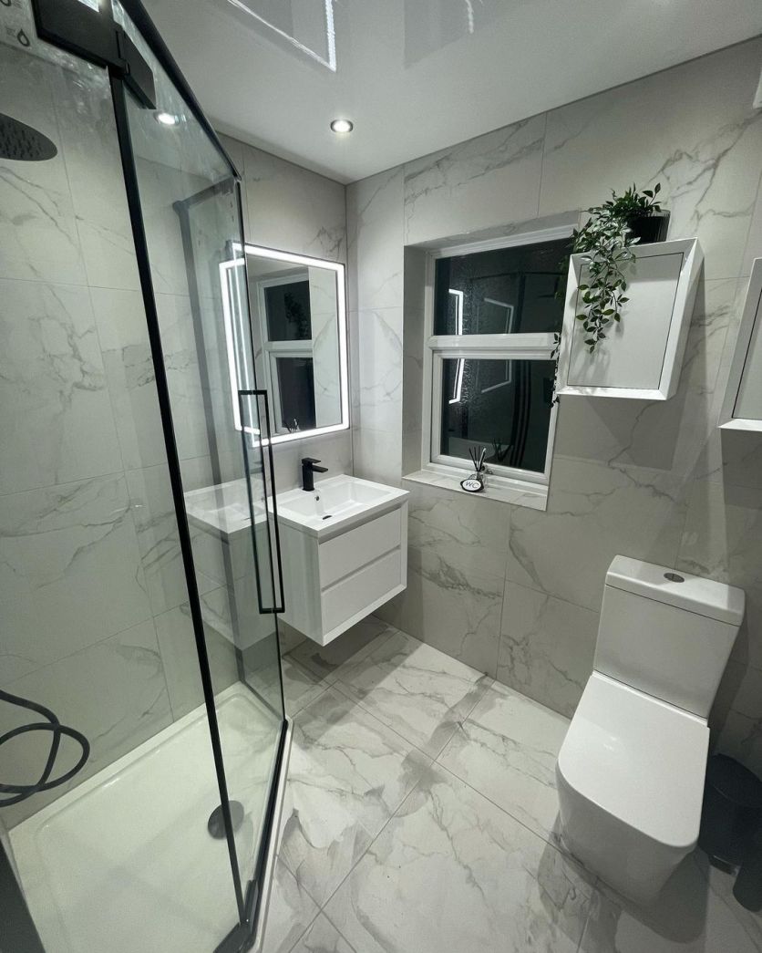 Kendal White Wall Hung Vanity Unit