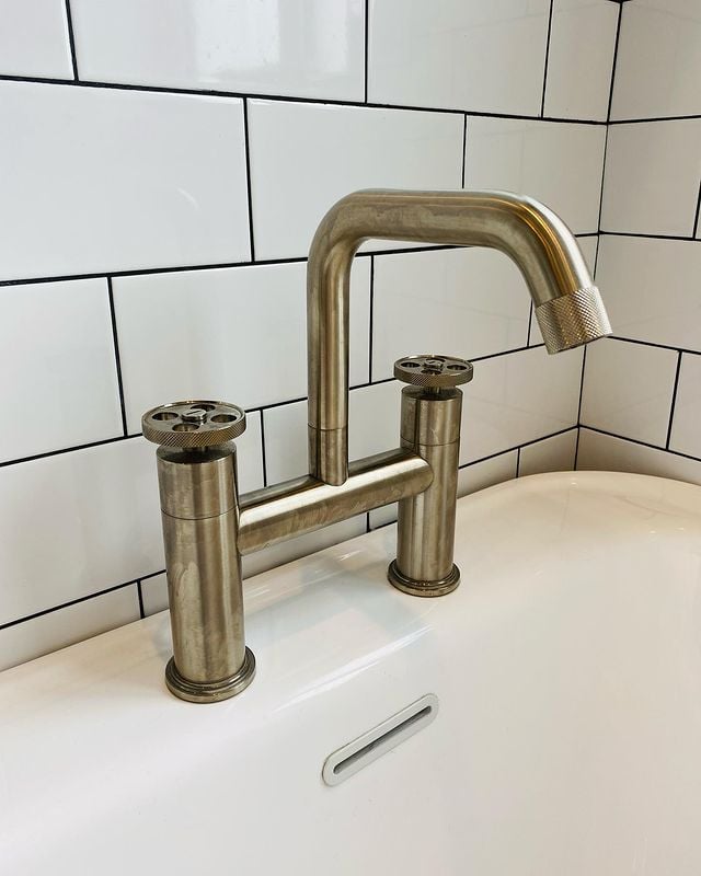 Urban Brushed Nickel Bath Tap