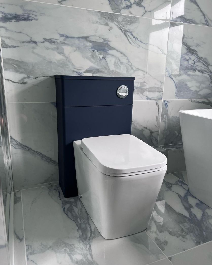 Ellis WC Unit in Royal Blue