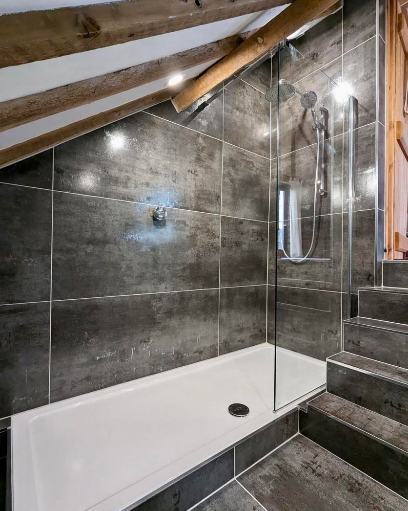 Metallon Titanium Semi-Polished Metallic Porcelain Tiles