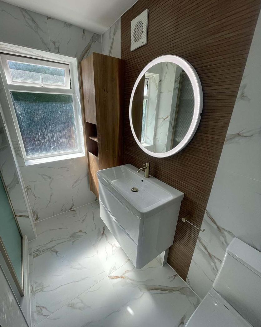Erin 900mm Wall Hung Vanity Unit in Gloss White