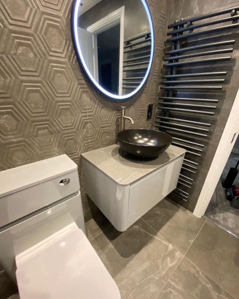 Aquarius Grafito Decor Ceramic Tile