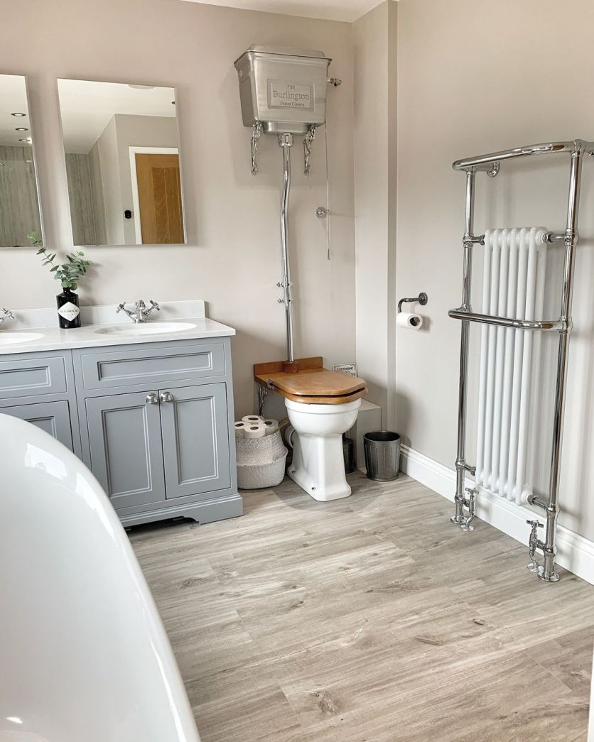 Hive White & Chrome Heated Towel Rail