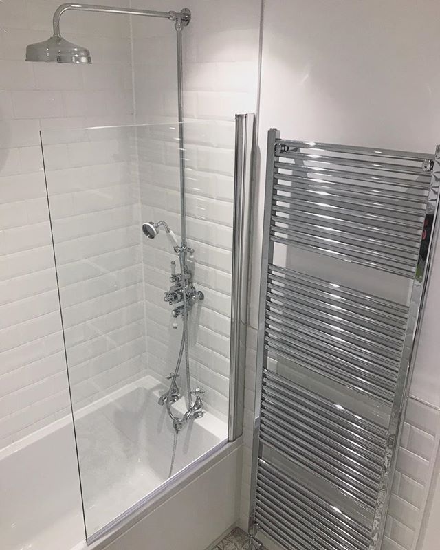 Neptune Chrome Heated Towel Rail