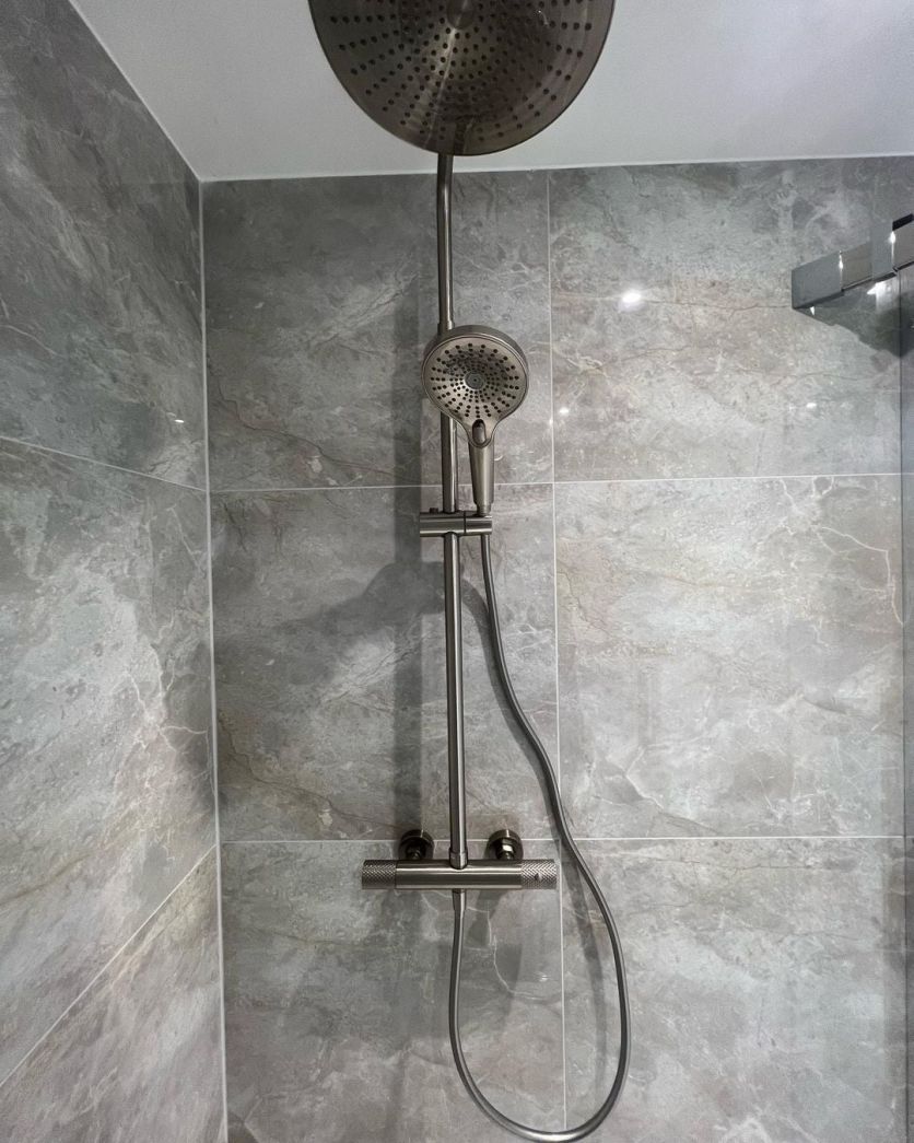 Moray Gun Metal Thermostatic Shower Pack