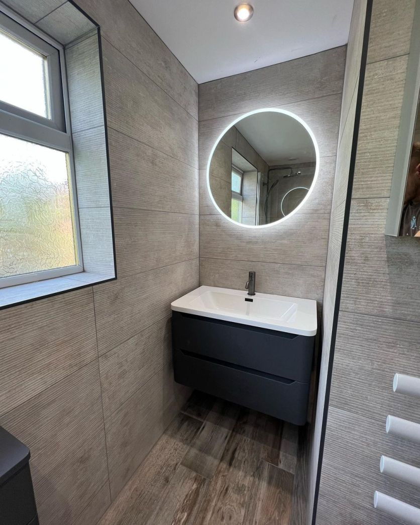 Ellis Wall Hung Vanity Unit in Charcoal