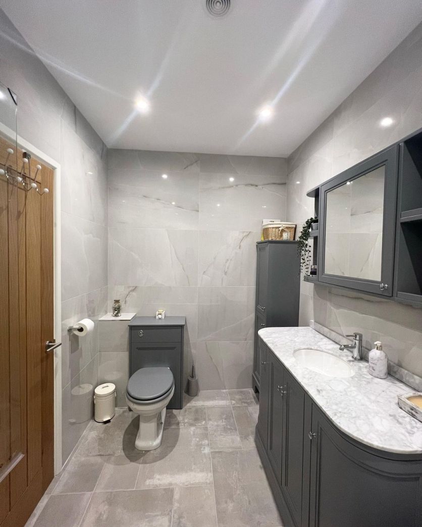 Richmond Bathroom Furniture in Light Grey