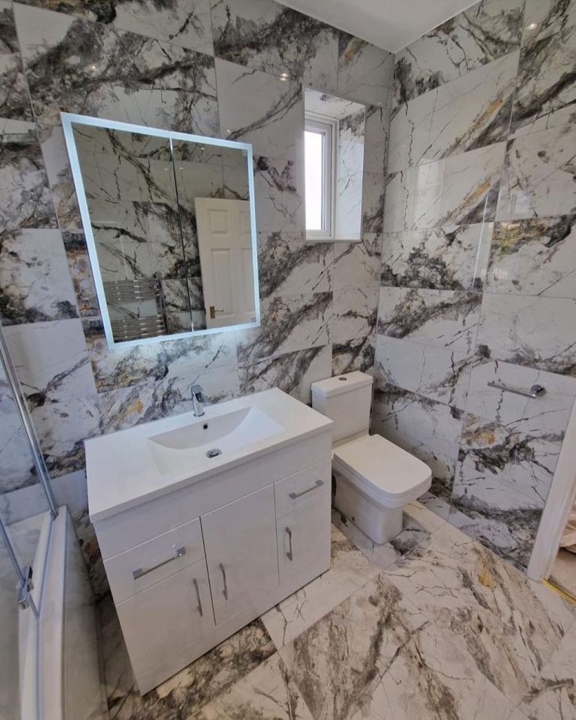 Fabulosa Marble Gloss Porcelain Tile