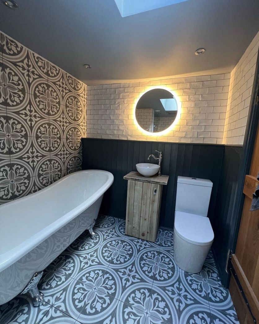 Lupton Grey Matt Ceramic Tile