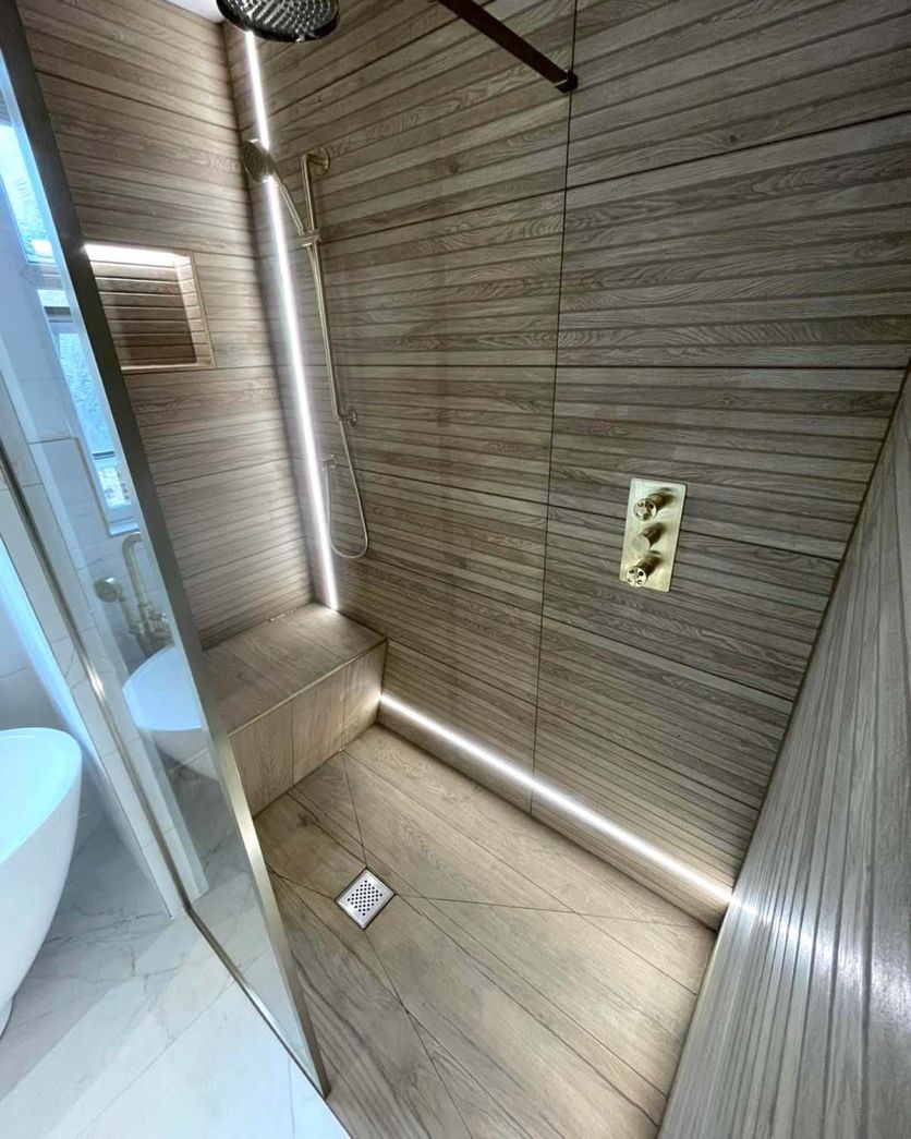 Dune Matt Ceramic 4D Wood Panel Tile