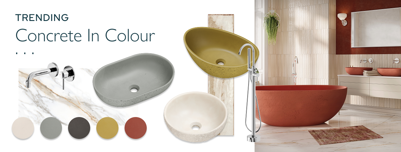 Bathroom Ideas & Trends | Colourful Concrete
