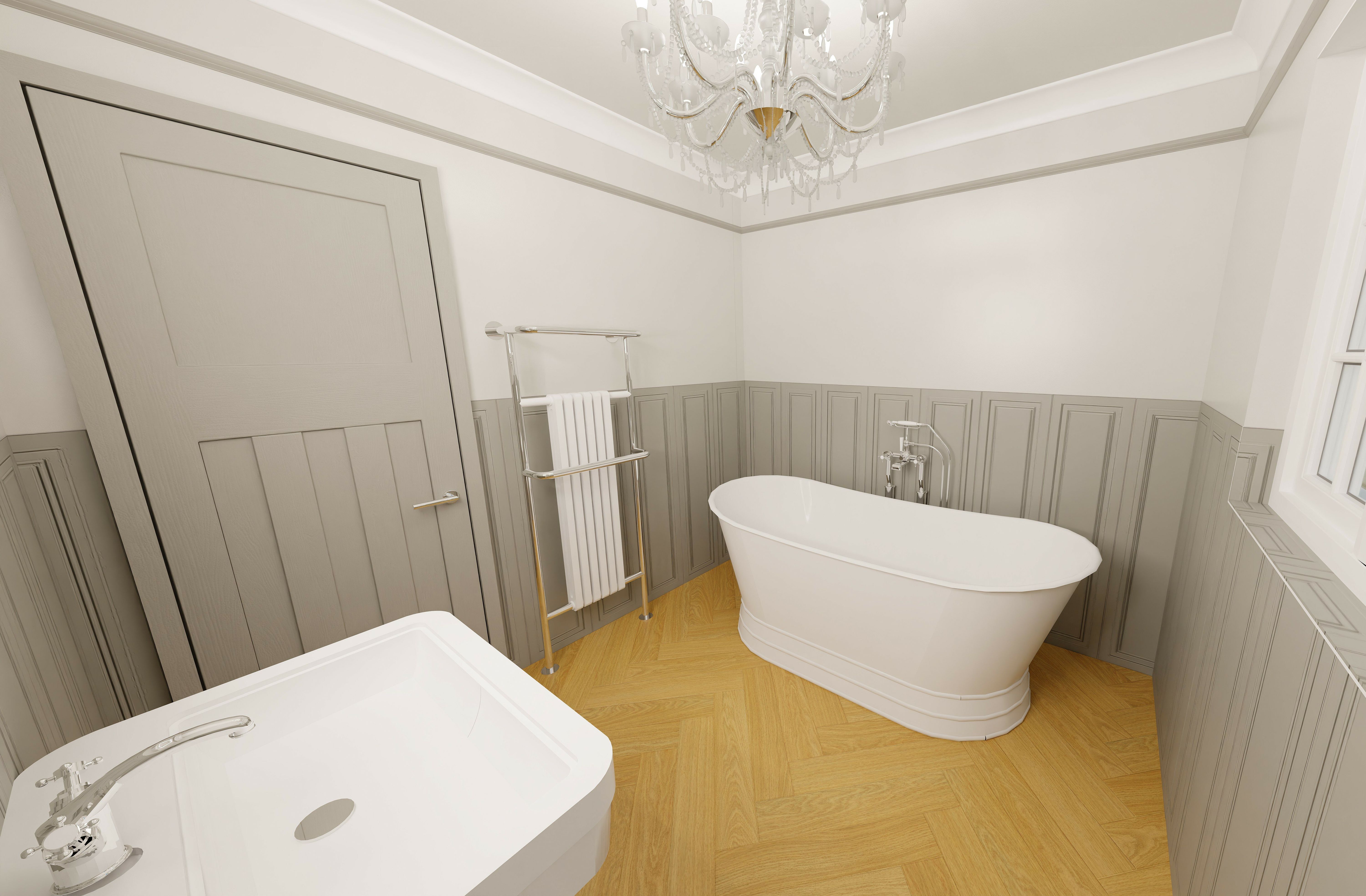 3D Design featuring a traditional bathroom layout