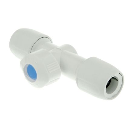 Hep2O White Hot/Cold Shut Off Valve 15mm (Pack of 5) - HX37/15W