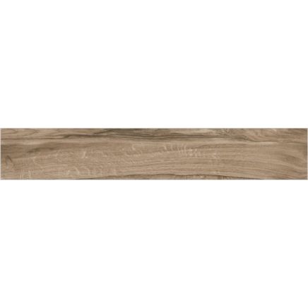 Charlotte Beige Wood Matt Porcelain Tile - 1200x200mm
